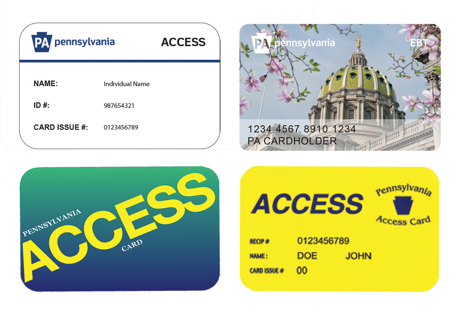 580.6 Pennsylvania EBT ACCESS Card