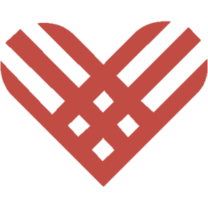 GivingTuesday Logo: Thick Red Lines overlapping into the shape of a heart
