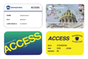 Pennsylvania state access cards