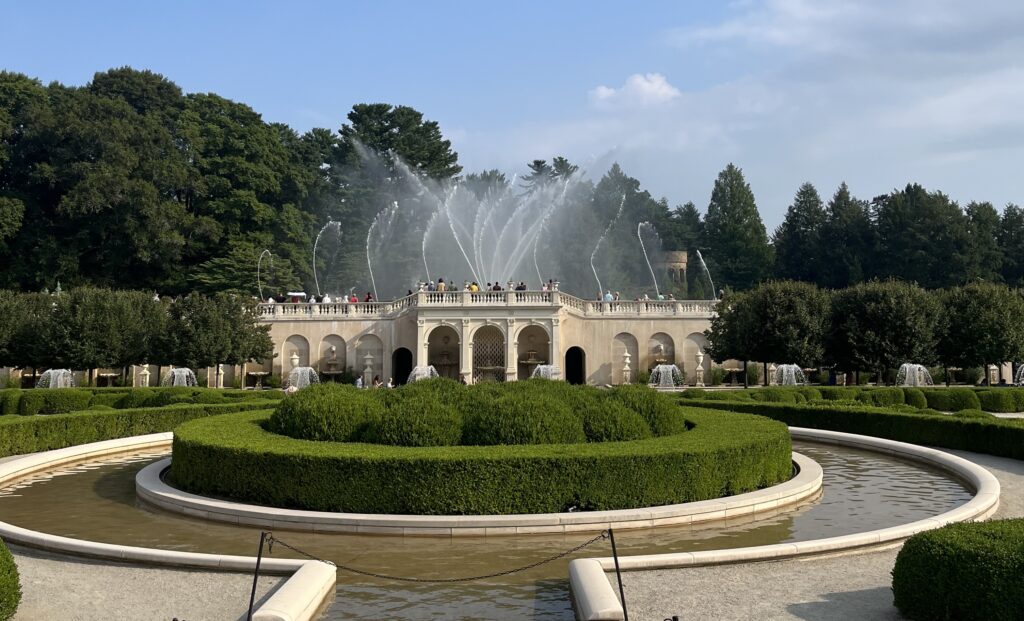 longwood gardens fountain